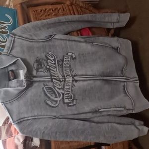 🧡🖤Harley Davidson Zip Jacket 🖤🧡 sz.small